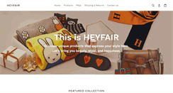 Desktop Screenshot of heyfair.com
